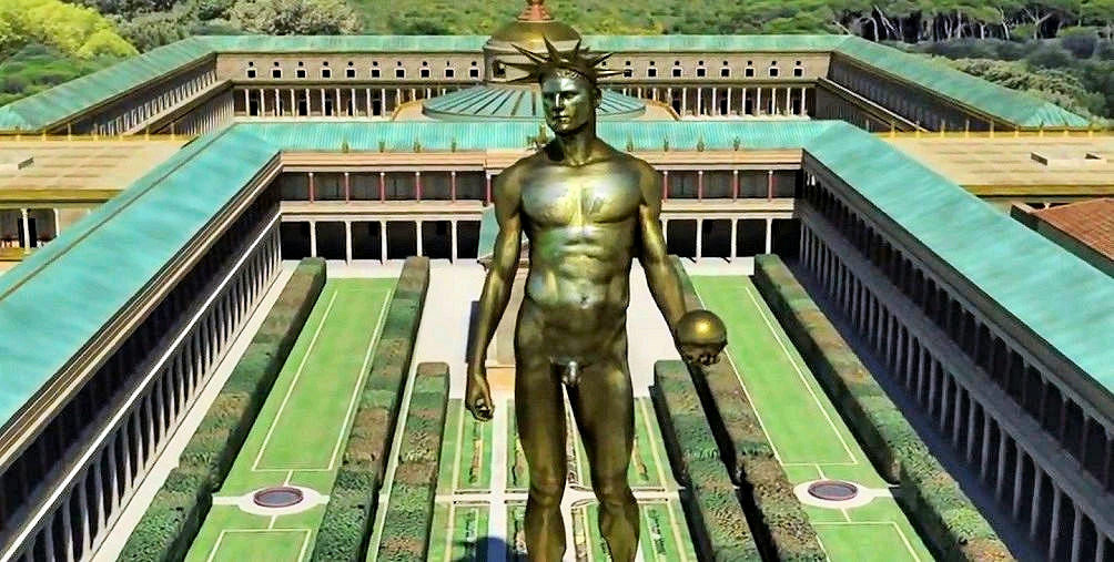 Domus Aurea: Nero'nun Altın Sarayı.