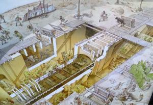 Kolezyum'un Yer Altı Yapısı - Yeniden Çizim